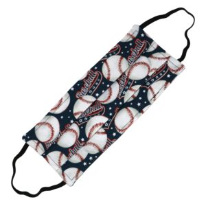Baseball Adult Cloth Face Mask