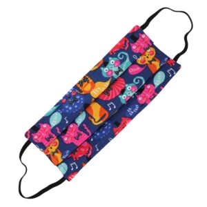 Music Cats Adult Cloth Face Mask