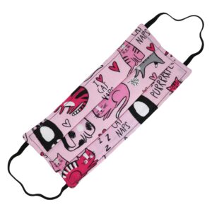 I Love Cat Naps Adult Cloth Face Mask