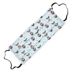 Chihuahuas Blue Adult Cloth Face Mask