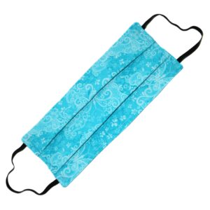 Teal Butterflies Adult Cloth Face Mask