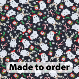 Holiday Ghosts Collar - made to order