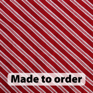 Red Stripes Collar - made to order