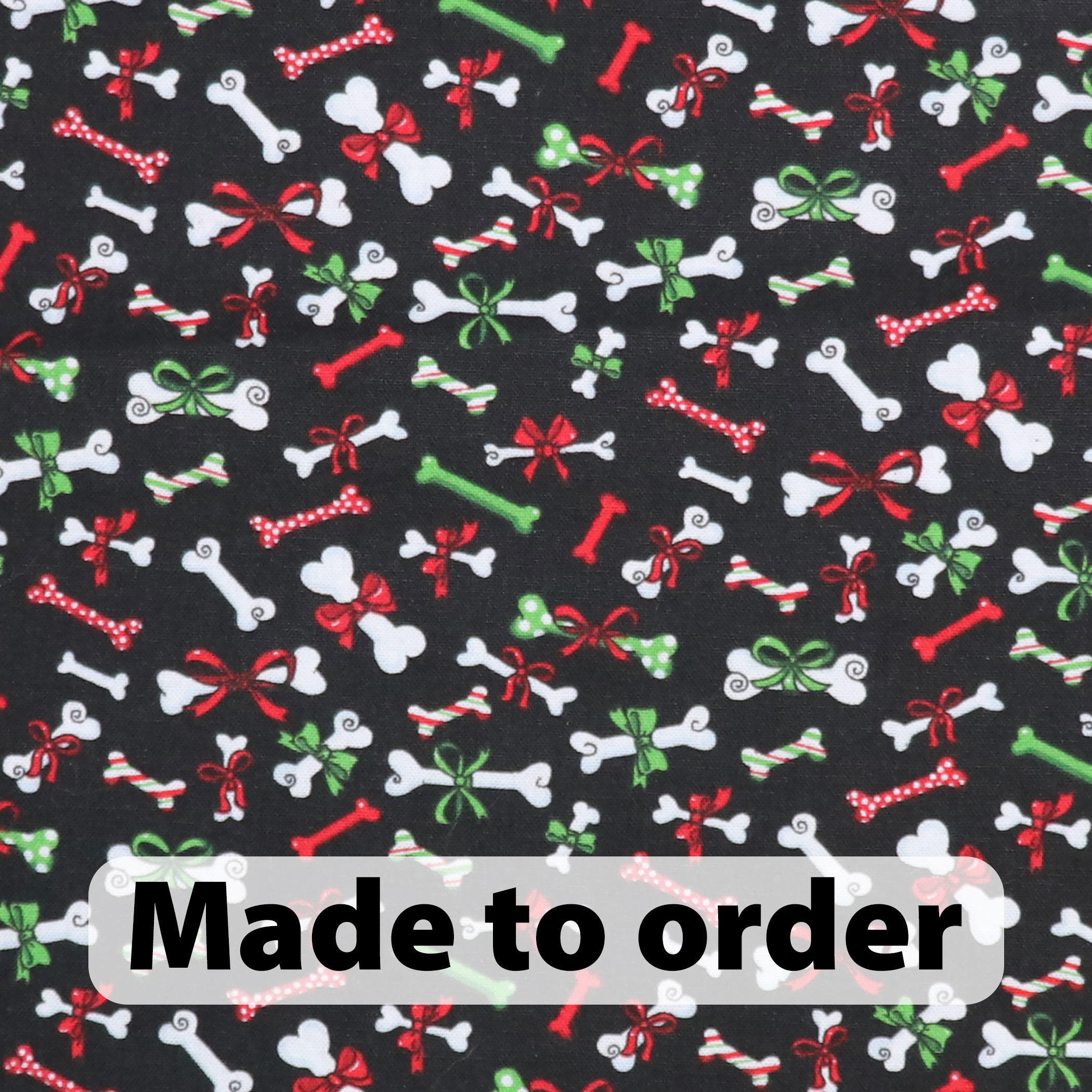 Wrapped Bones Collar - made to order