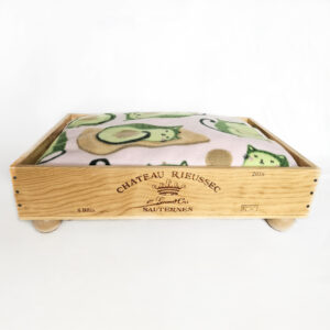 Chateau Rieussec Wine Crate Pet Bed