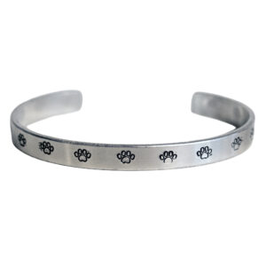 Paws Stamped Bracelet
