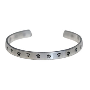 Paws Stamped Bracelet