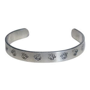 Paws Heart Stamped Bracelet